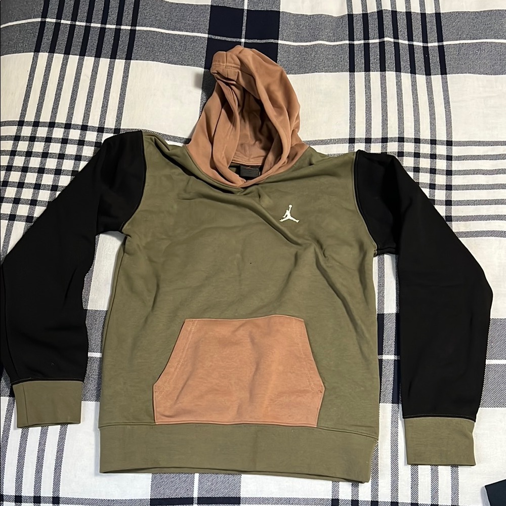 Jordan Green and Black Sweatshirt Hoodie